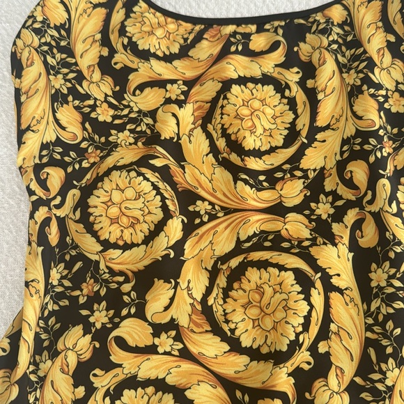 VERSACE BAROCCO ONE-PIECE SWIMSUIT, Size 3 36UK, $675 - Picture 6 of 12